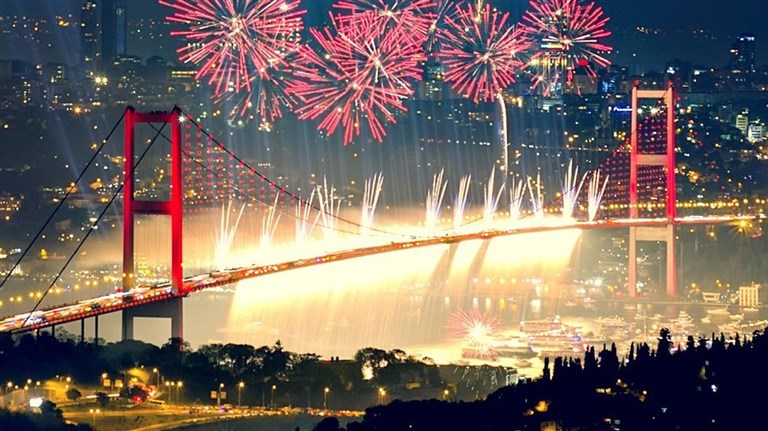 New Year in Istanbul 